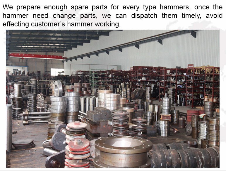 forging hammer spare parts supply